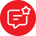 red icon contact